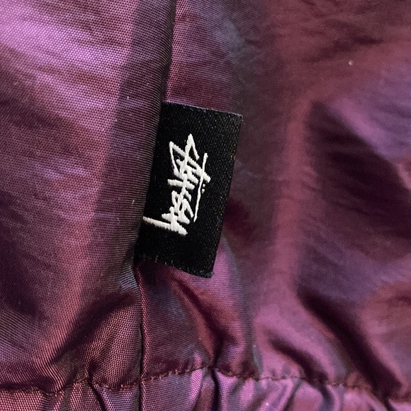 Stussy purple windbreaker size S - Picture 3 of 8
